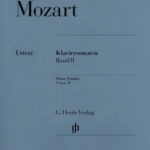 Soldes G. Henle Verlag Piano Sonatas, Volume II (With Fingering) - Mozart/Herttrich/Theopold - Piano - Book