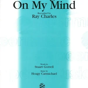 Hal Leonard Georgia on My Mind - Gorrell/Carmichael - Piano/Vocal/Guitar - Sheet Music Acheter Direct