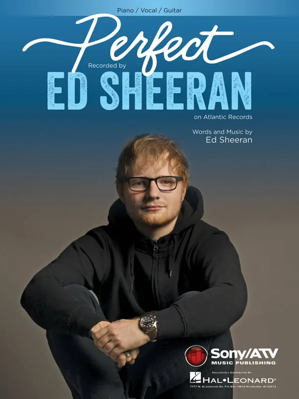 Hal Leonard Perfect - Sheeran - Piano/Vocal/Guitar - Sheet Music Prix Cassé
