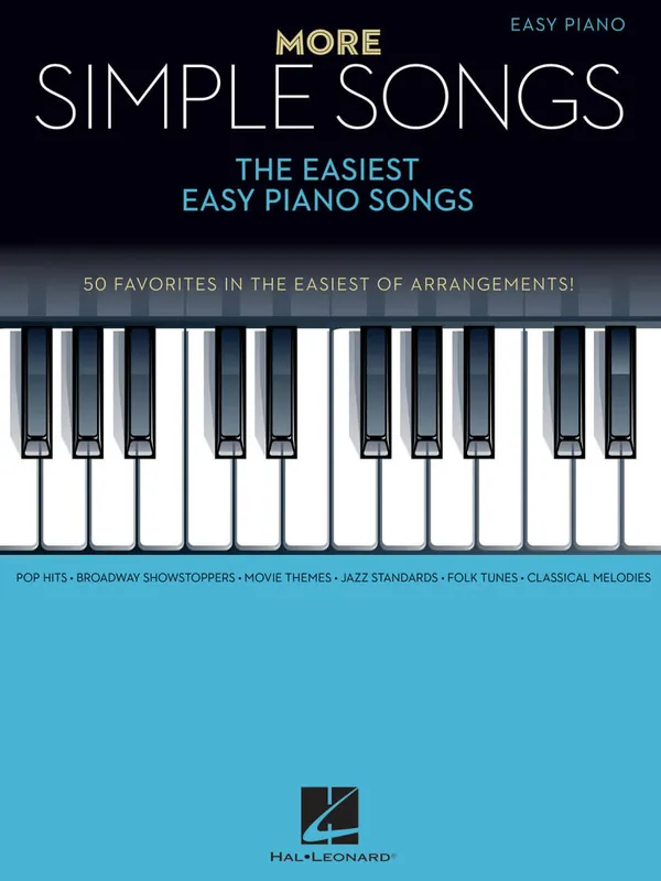 Hal Leonard More Simple Songs The Easiest Easy Piano Songs - Easy Piano - Book Dernière Chance