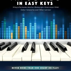 Prix Choc Hal Leonard Hit Songs In Easy Keys - Easy Piano - Book