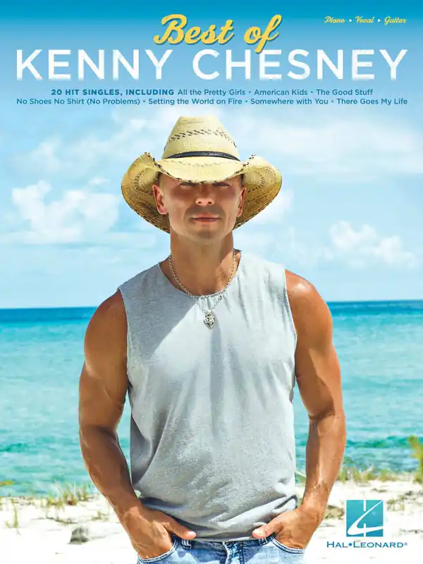 Hal Leonard Best of Kenny Chesney - Piano/Vocal/Guitar - Book Prix Choc
