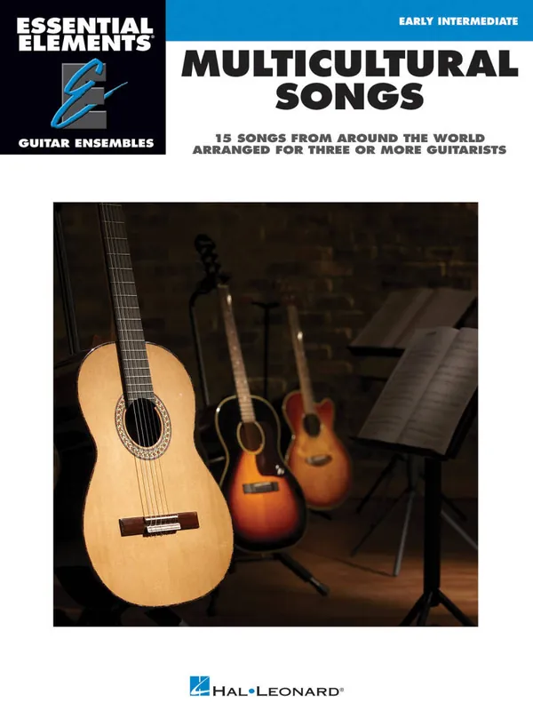 Hal Leonard Multicultural Songs Essential Elements Guitar Ensembles - Book Affaire À Saisir