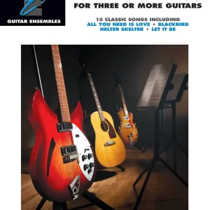 Populaire Hal Leonard The Beatles for 3 or More Guitars Essential Elements Guitar Ensembles - Book